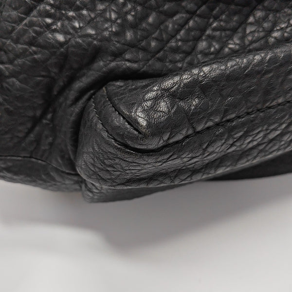 Leather Backpack Black