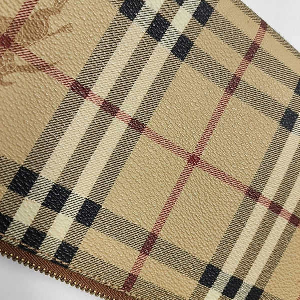 Coated Canvas Shoulder Bag Brown