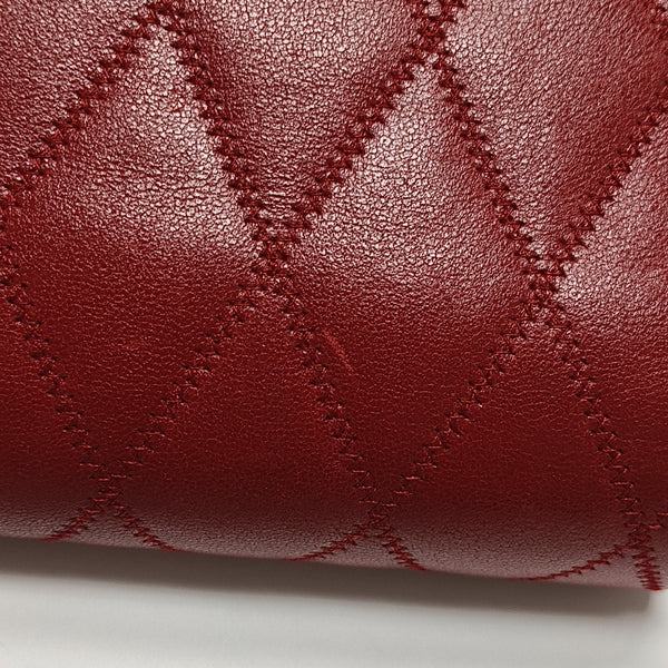 ANGIE Quilted Lambskin Red