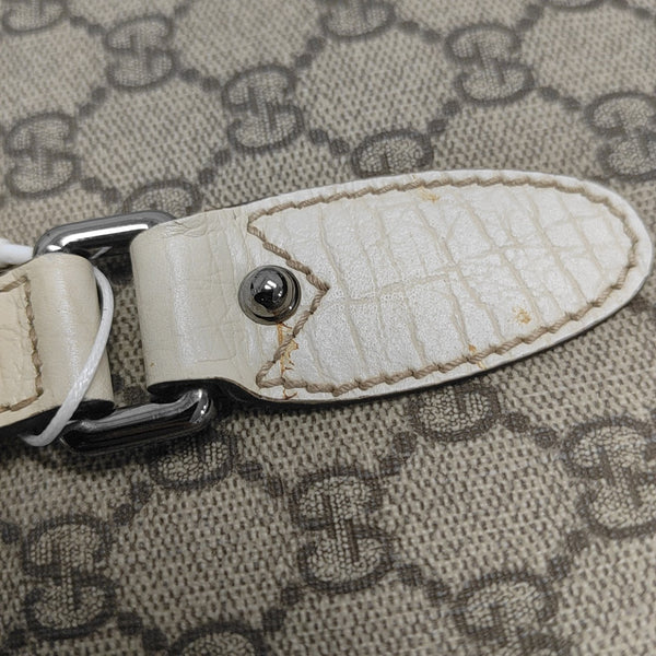 Monogram Coated Canvas Top Handle Bag Beige