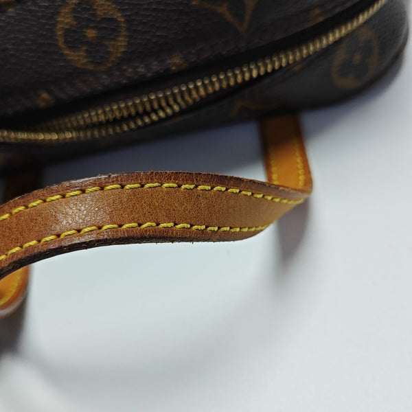 SPONTINI Monogram Coated Canvas Brown