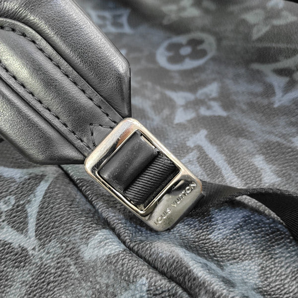 DISCOVERY PM Monogram Coated Canvas Black