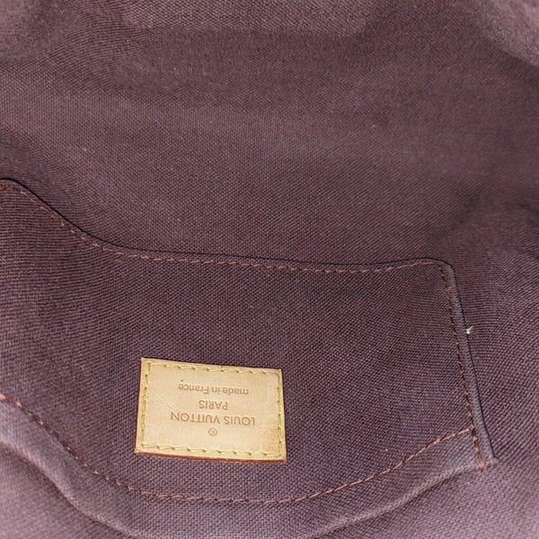 FAVORITE MM Monogram Coated Canvas Brown