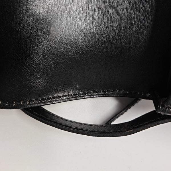 Calfskin Shoulder Bag Black