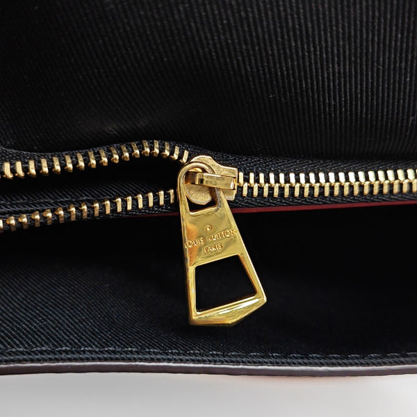 DIANE Monogram Coated Canvas Brown