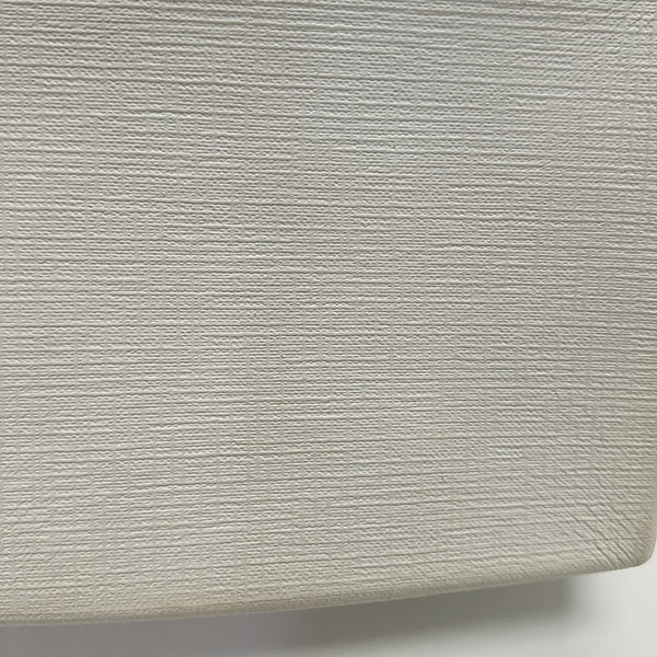 Shopping Bag Calfskin White