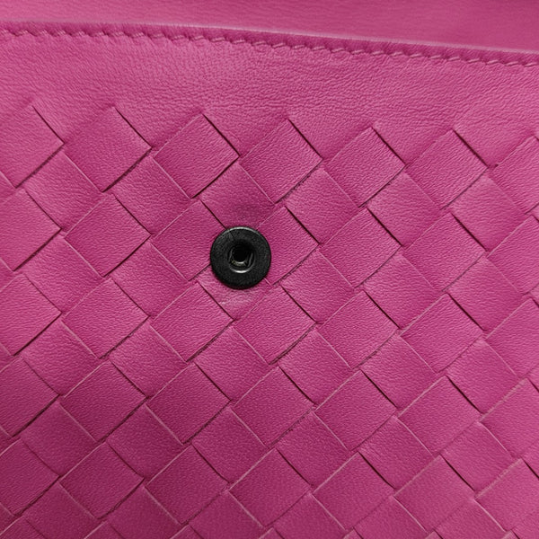 Lambskin Wallet Red