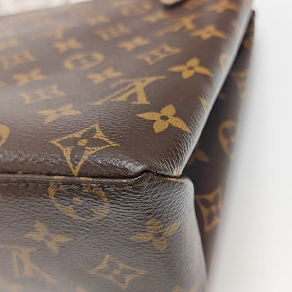 MARIGNAN Monogram Coated Canvas Brown