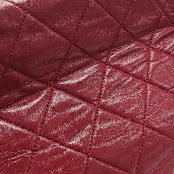 Quilted Lambskin Shoulder Bag Red