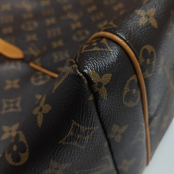 TOTALLY MM Monogram Coated Canvas Brown