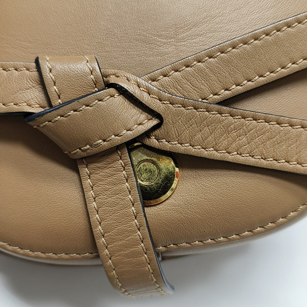 Gate Mini Calfskin Beige