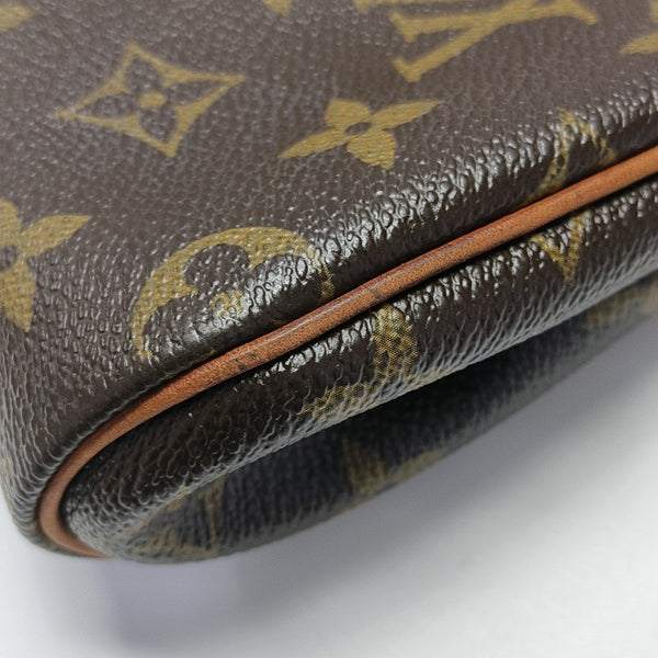 EVA Monogram Coated Canvas Brown