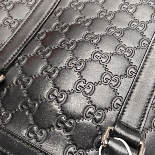 Signature Monogram Calfskin Black