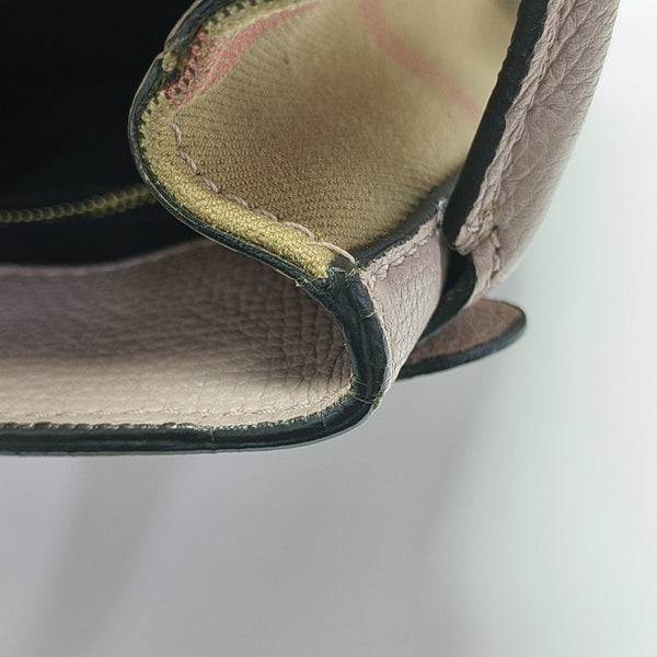 The Banner Small Calfskin Pink