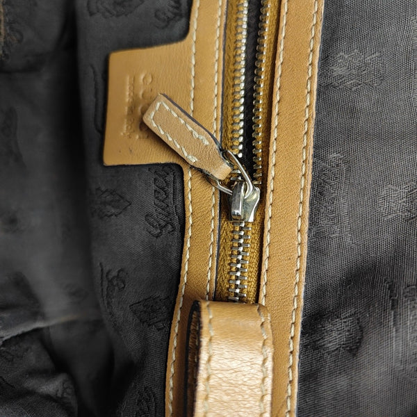 Ligne Shima Monogram Calfskin Brown