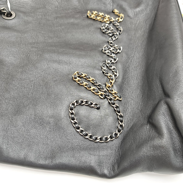 Calfskin Tote Bag Black