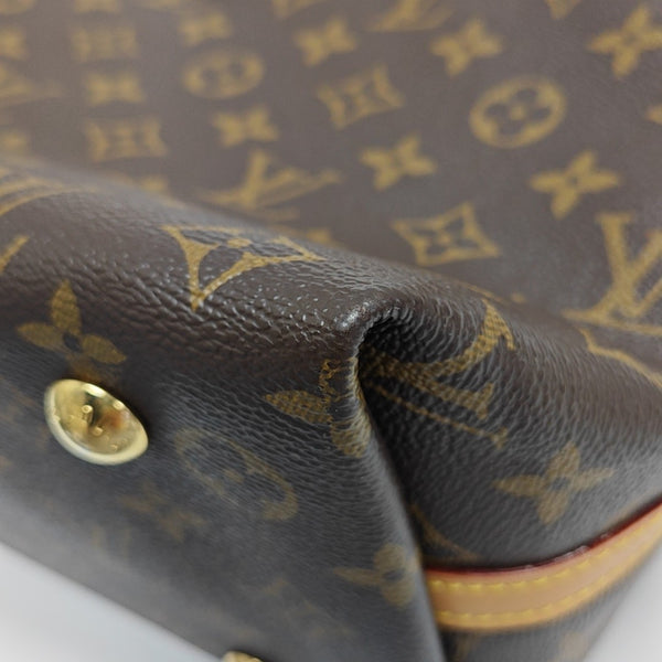 CARRYALL PM Monogram Coated Canvas Brown