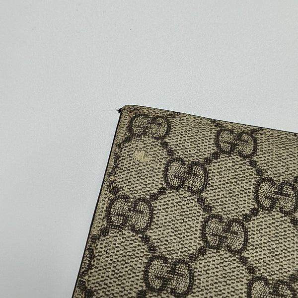 GG Supreme Monogram Coated Canvas Black