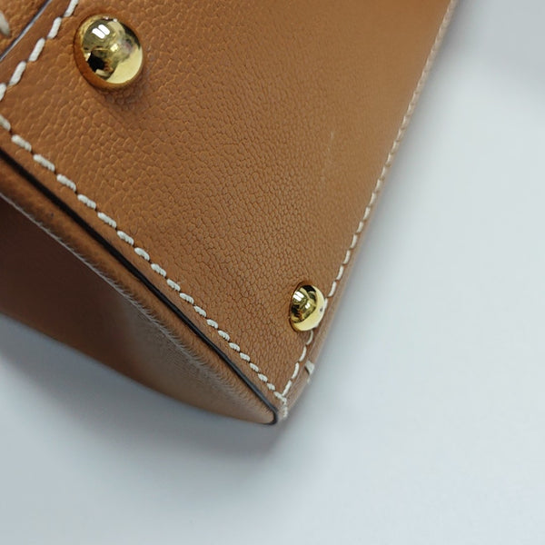 Brillant Mini Calfskin Brown
