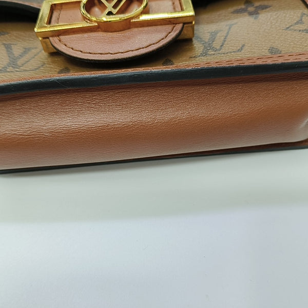 DAUPHINE WOC Monogram Coated Canvas Brown