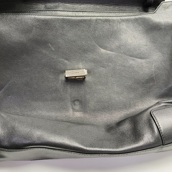 Calfskin Shoulder Bag Black