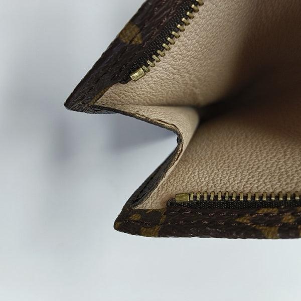 BUCKET Monogram Coated Canvas Brown