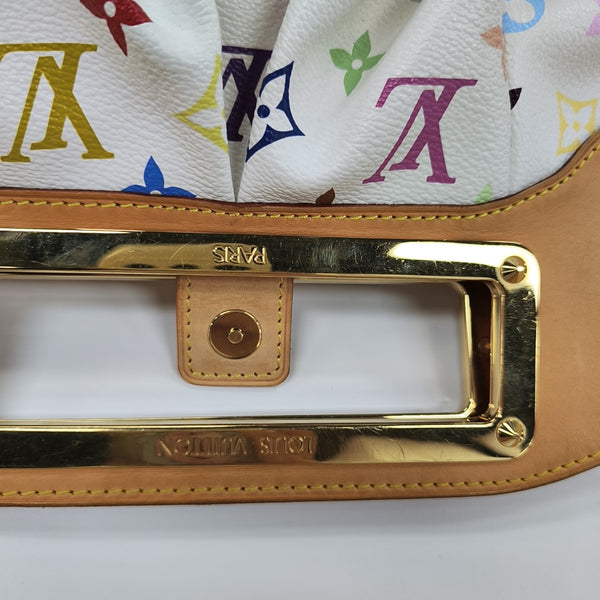 LV × TM JUDY PM Monogram Coated Canvas White