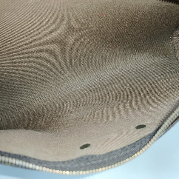 EVA Monogram Coated Canvas Brown
