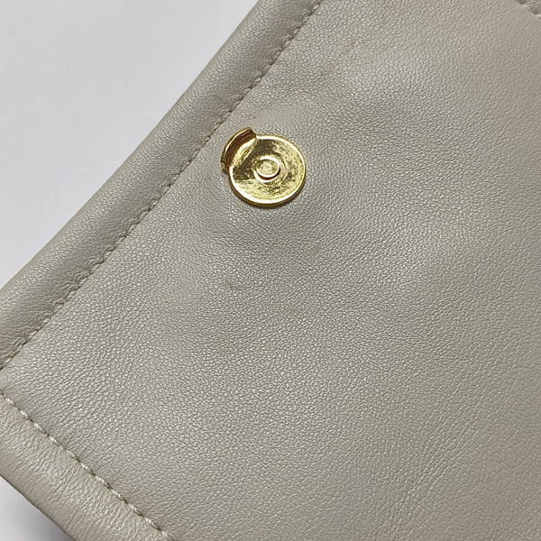 NOLITA Mini Quilted Lambskin White