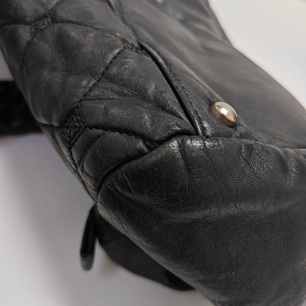 Quilted Lambskin Black