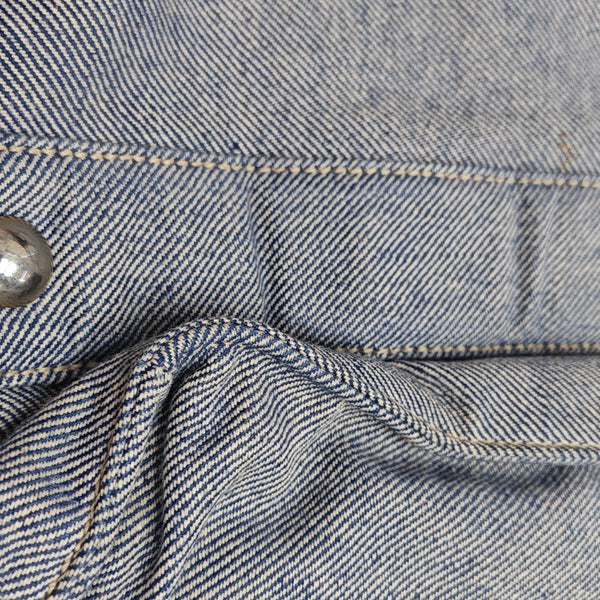 Canvas Top Handle Bag Blue