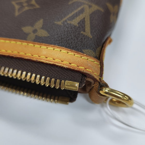 PALERMO GM Monogram Coated Canvas Brown