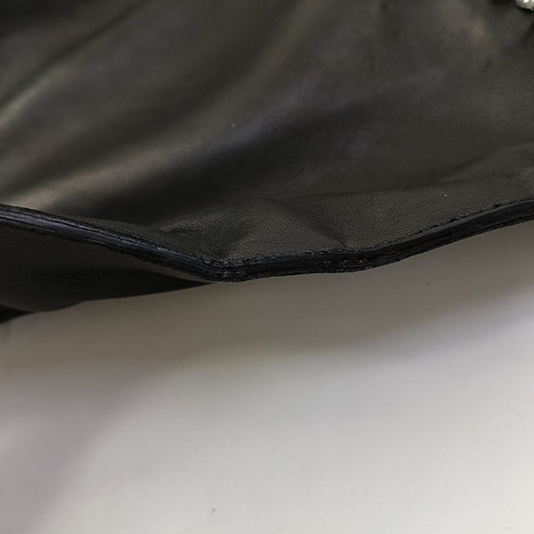 Lambskin Tote Bag Black