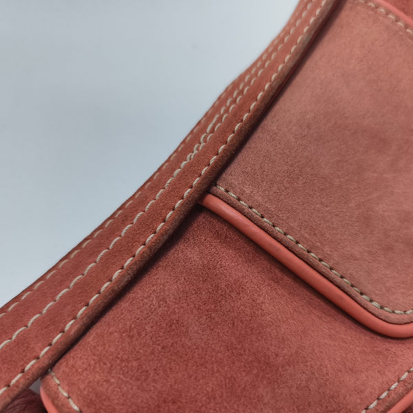 METALLIC Suede Orange