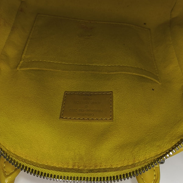 SPEEDY CUBE PM Damier Calfskin Yellow
