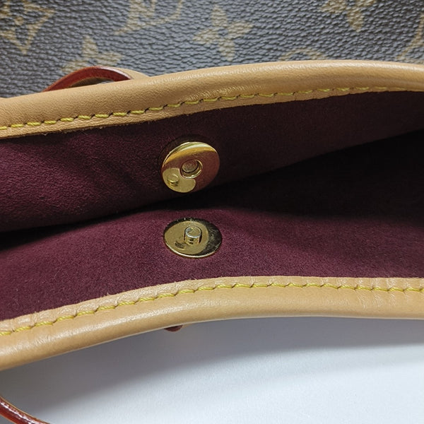 CARRYALL MM Monogram Coated Canvas Brown