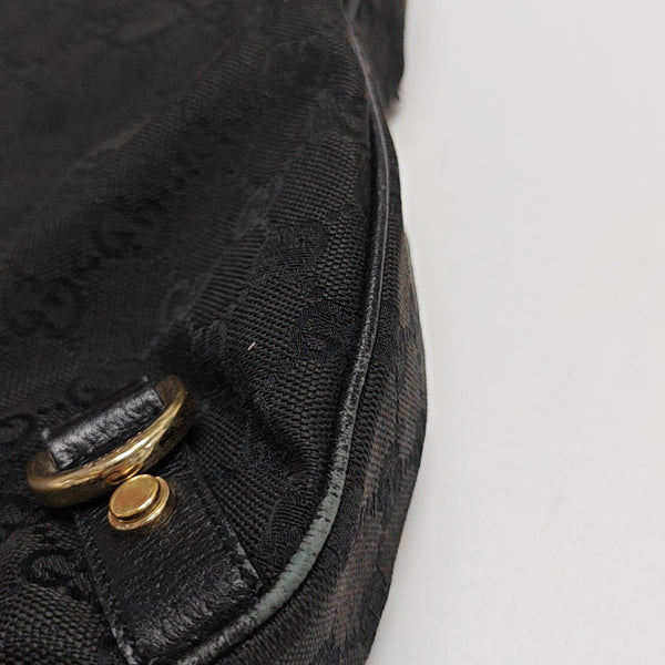 Abbey Monogram Canvas Black