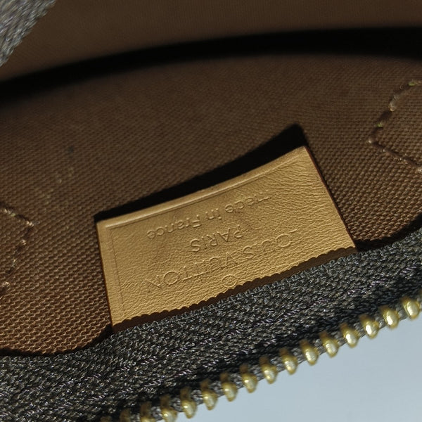 SPEEDY Nano Monogram Coated Canvas Brown