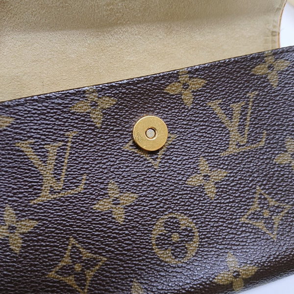 FLORENTINE Monogram Coated Canvas Brown