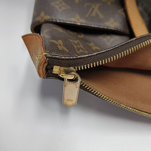 TOTALLY MM Monogram Coated Canvas Brown