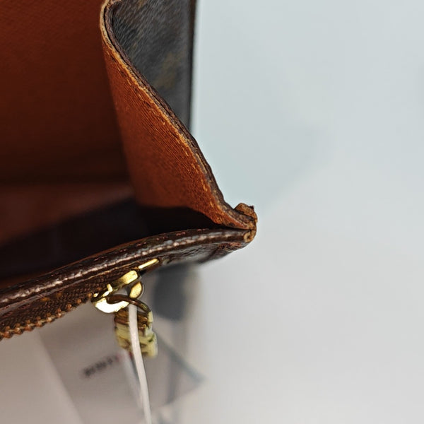 POCHETTE RABAT Monogram Coated Canvas Brown