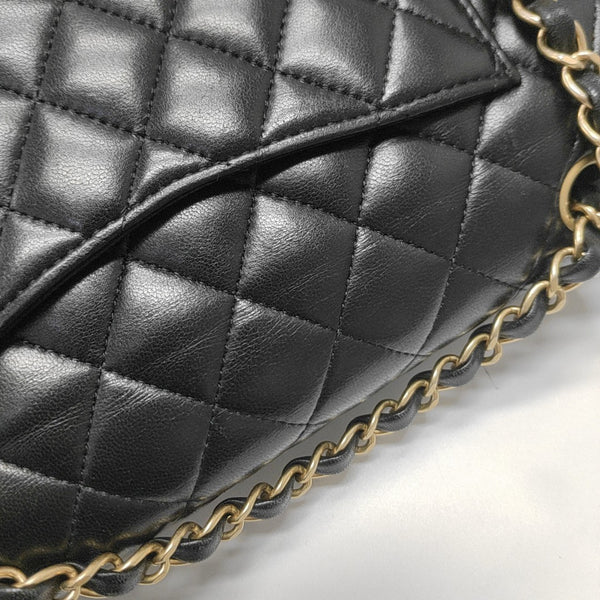 CLASSIC FLAP Small Quilted Lambskin Black
