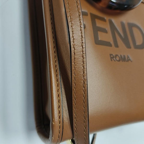 Sunshine Mini Calfskin Brown