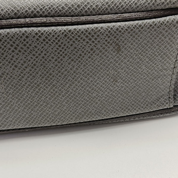Calfskin Top Handle Bag Gray