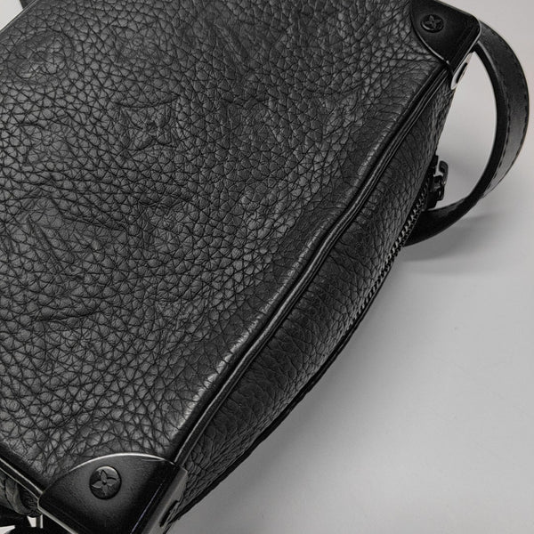 SOFT TRUNK Mini Monogram Calfskin Black