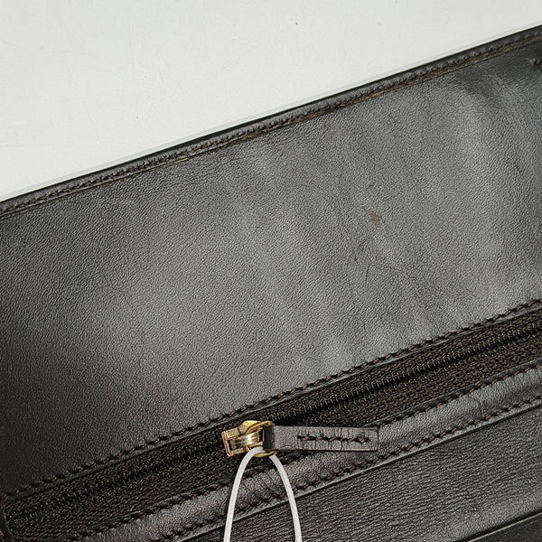 Monogram Canvas Wallet Brown