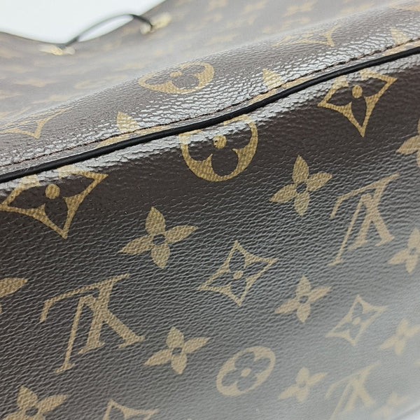 NÉONOÉ MM Monogram Coated Canvas Brown