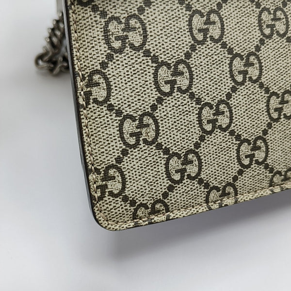 Dionysus Monogram Lona Revestida Beige