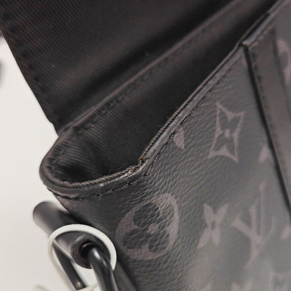 TRUNK PM Monogram Coated Canvas Black