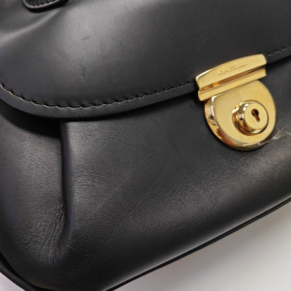 Fiamma Medium Calfskin Black